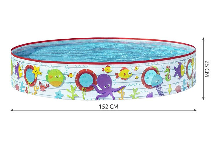 Bērnu piepūšamais baseins 152x25 cm Bestway 55029