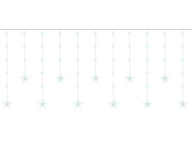 Gaismas aizkars 108 gaismas diodes - auksti balta 31 V Kś11322