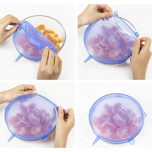 Silikona vāki - 6 gabalu komplekts