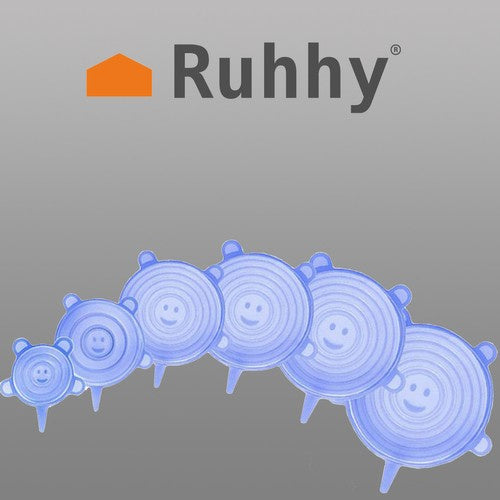 Silikona vāki - 6 gabalu komplekts