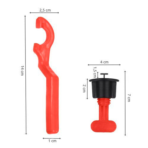 Flīžu izlīdzināšanas sistēma 51 gab. - S14509