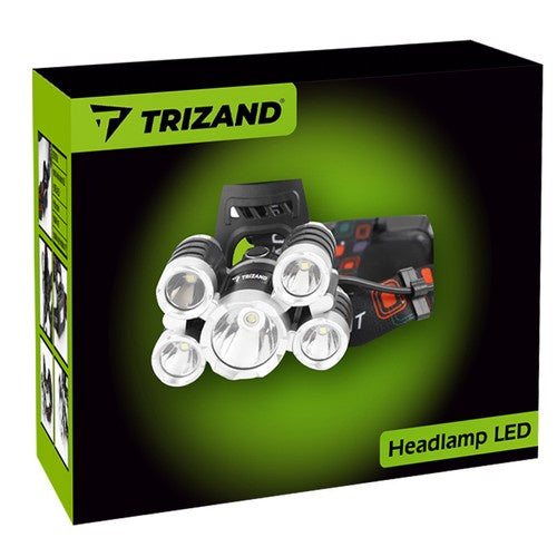 Priekšējais lukturis 5 x Led T6 Cree