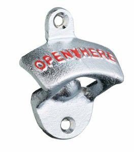 Pie sienas stiprināms pudeļu attaisāmais