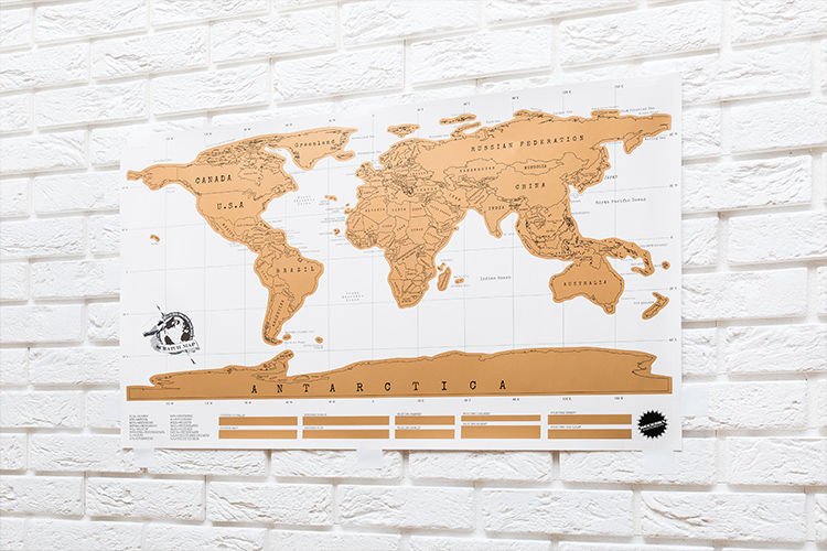 Scratch pasaules karte — ANGĻU VAL