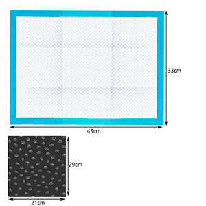 Absorbējošas higiēniskās paketes - 100 gab. + maisiņi