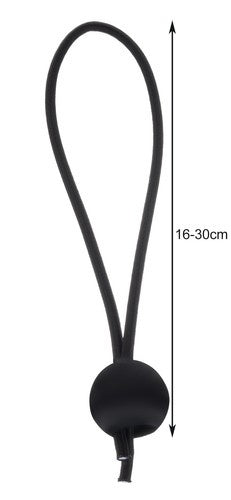 Brezenta gumijas ar bumbiņām komplekts - 10 gab.