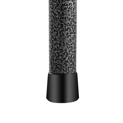 Saliekams dārza galds 180 cm + 2 soliņi - melns