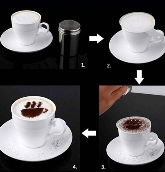 Kafijas, deserta un kūku trafareti 16 gab