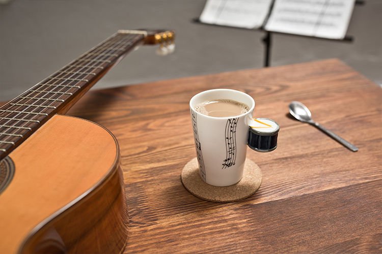 Mūzikas krūze - DRUM - zila