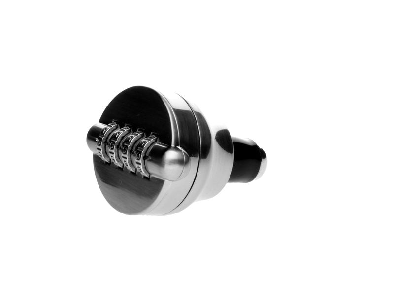 Pudeles slēdzene metāla kannā