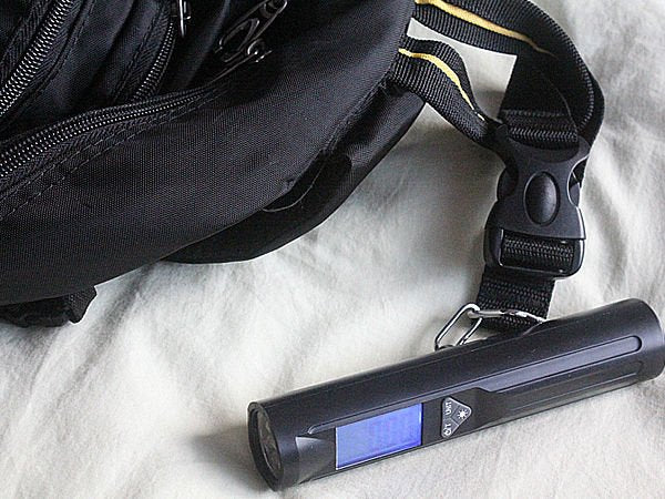 Bagāžas svari ar LED gaismu