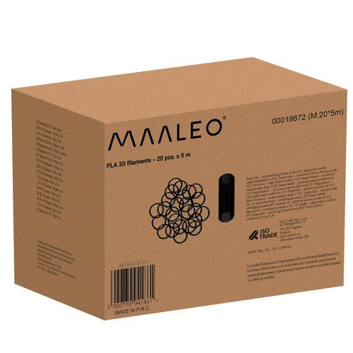 PLA 3D kvēldiega šķiedras - 20 gab. x 5 m