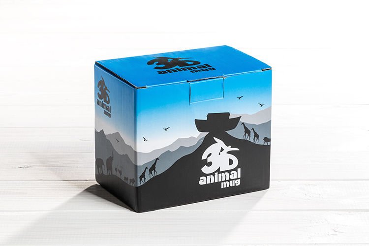 Dzīvnieku krūze 3D - suns