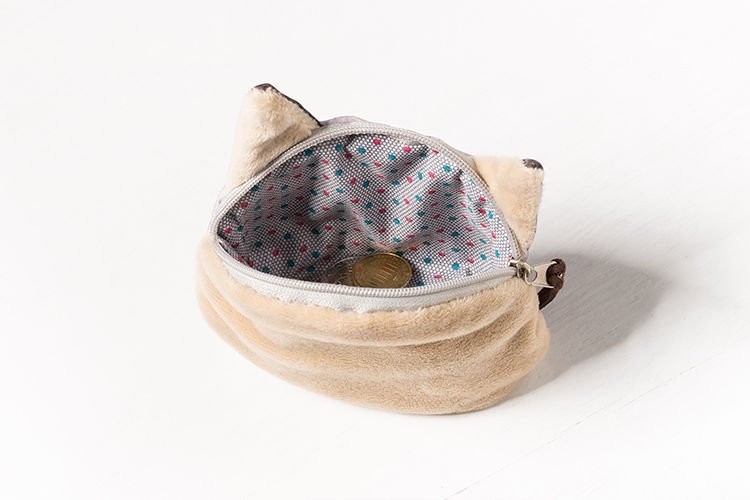 3D Cat monētu maisiņa modelis 1