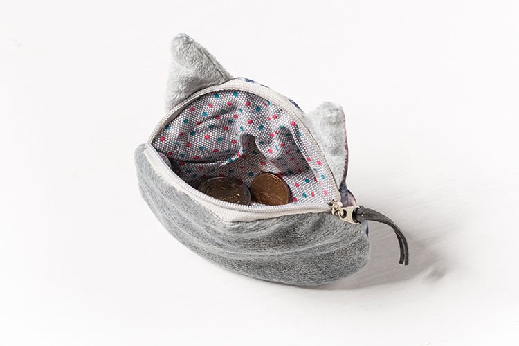 3D Cat monētu somas modelis 3