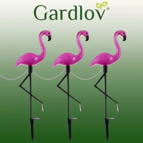 Saules dārza lampa - Flamingo Gardlov