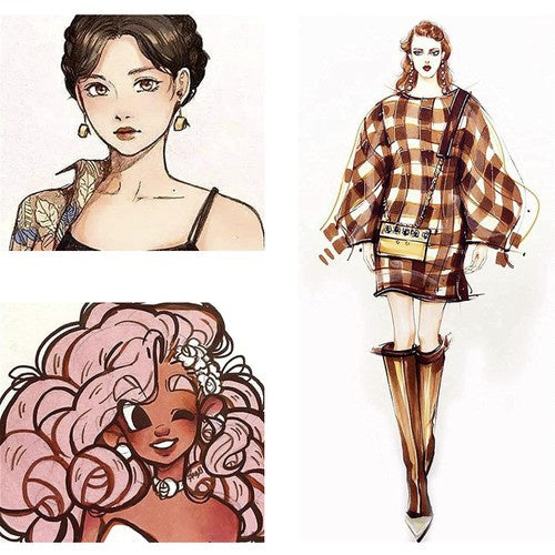 Akrila marķieru komplekts - 12 gab. Maaleo