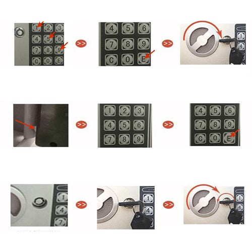 Malatec 22627 kombinētais seifs