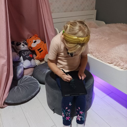 Zīmēšanas plāksne 12" Melns Kruzzel