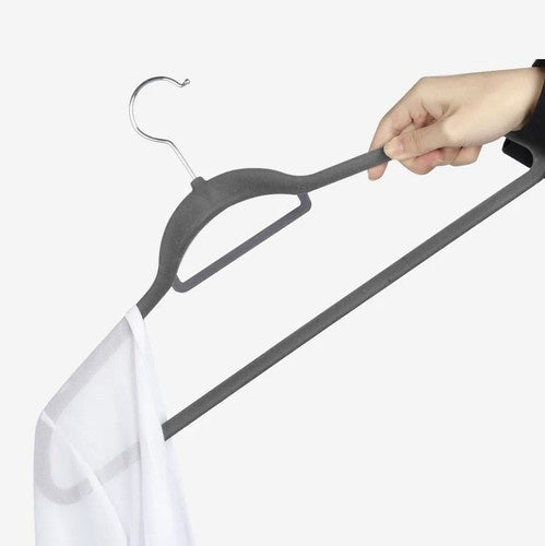 Drēbju pakaramais 20 gab. - pelēks Ruhhy