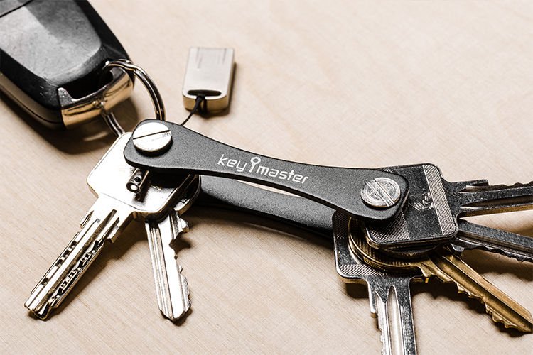 Atslēgu organizators key master - melns