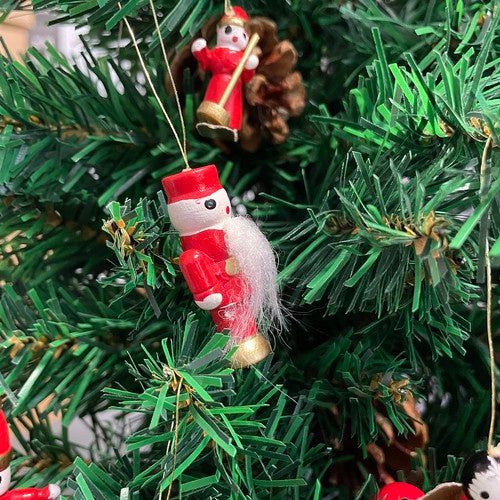 Koka piekariņi / Ziemassvētku eglītes bumbiņas 30 gab.