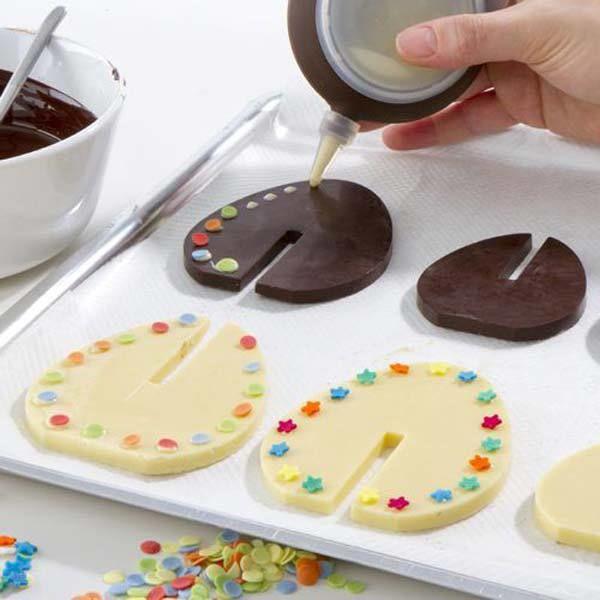 3D šokolādes veidņu OLAS