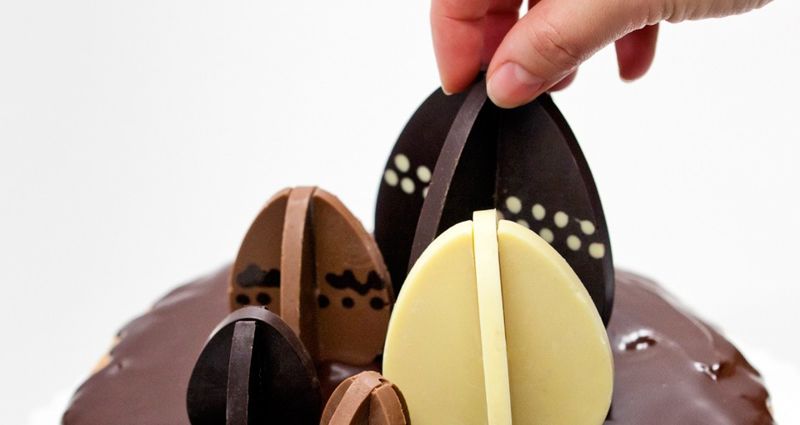 3D šokolādes veidņu OLAS