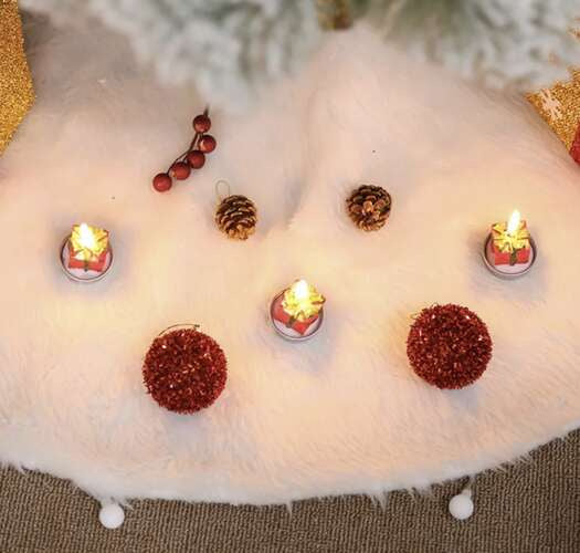 Paklājiņš zem Ziemassvētku eglītes 72cm Ruhhy