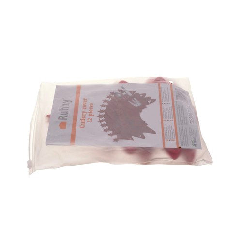 Galda piederumu maciņš - Ziemassvētku eglītes 12 gab. Ruhhy