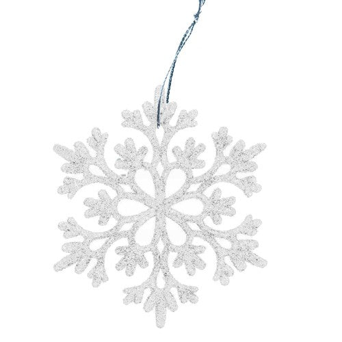 Ziemassvētku rotājumi - sniegpārslas 12 gab. Ruhhy