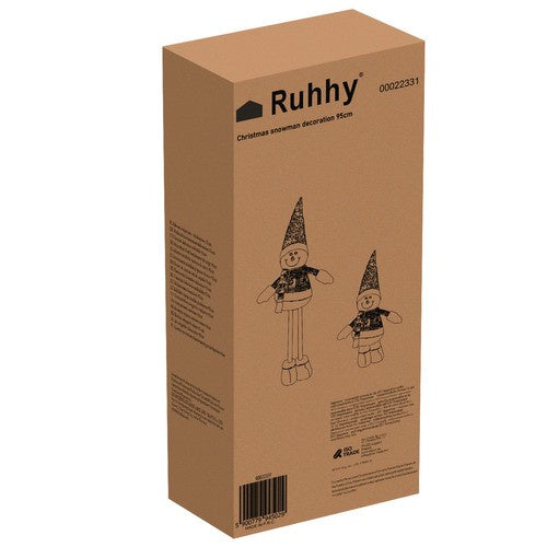 Ziemassvētku sniegavīrs - teleskopisks 95 cm Ruhhy