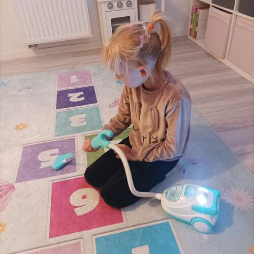 Bērnu putekļsūcējs - zils