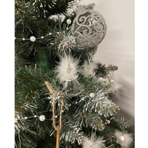 Caurspīdīgas rotaslietas - eņģeļi 6 gab. Ruhhy