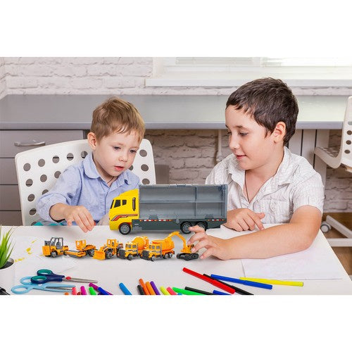 Tirgotāja kravas komplekts ar 6 automašīnām