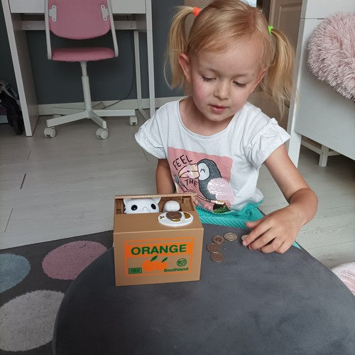 Baterijām darbināma cūciņa - Kaķēns