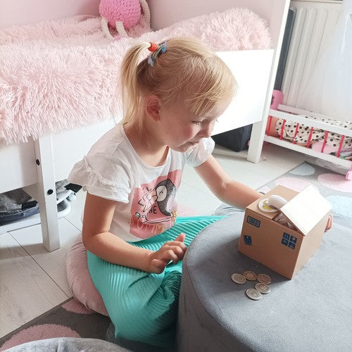 Baterijām darbināma cūciņa - Kaķēns