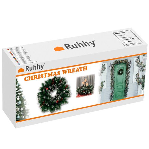 Vainags - Sniegots Ziemassvētku rotājums Ruhhy
