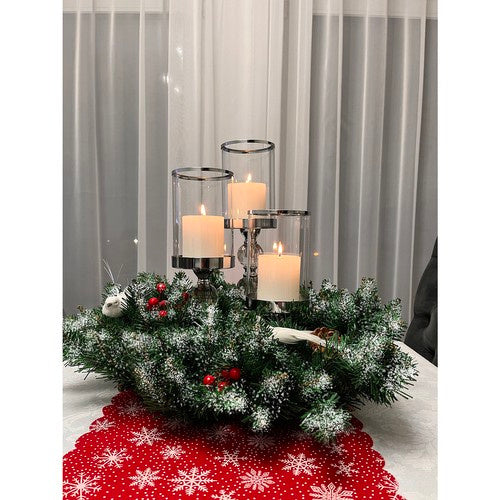 Vainags - Sniegots Ziemassvētku rotājums Ruhhy