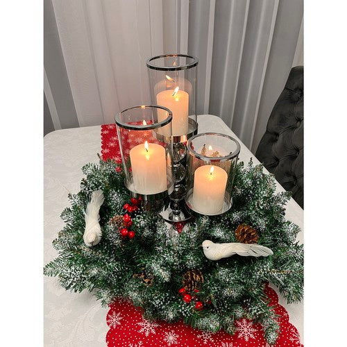 Vainags - Sniegots Ziemassvētku rotājums Ruhhy