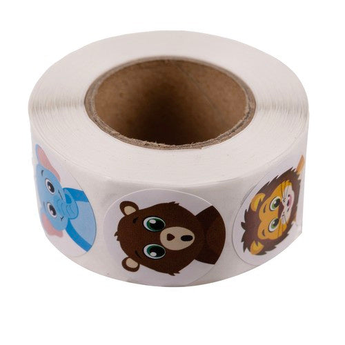 Motivējošas uzlīmes - 500 gabalu rullis Kruzzel