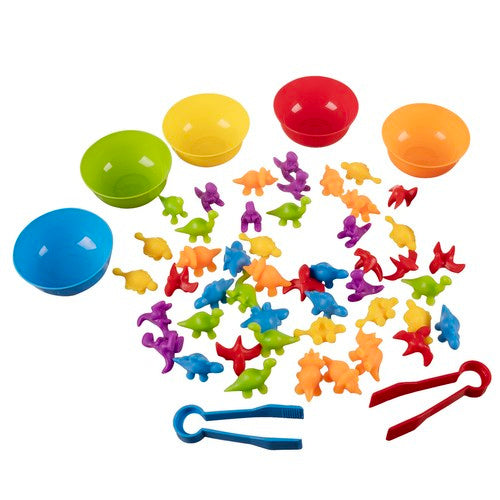 Dinozauri - Mācīšanās skaitīt komplekts