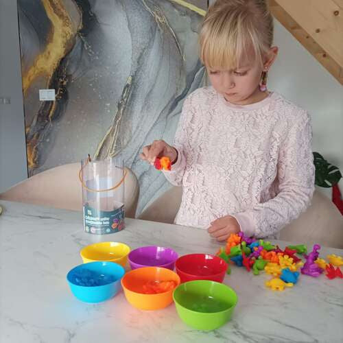 Dinozauri - Mācīšanās skaitīt komplekts