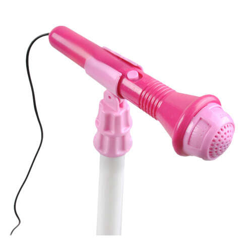 Ģitāra + Mikrofons + Pastiprinātājs Rozā