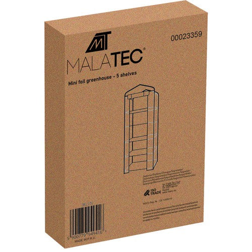 Mini folijas siltumnīca - 5 plaukti