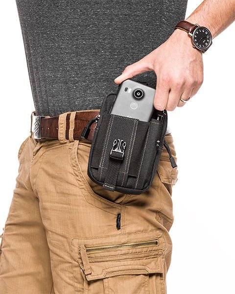 Izdzīvošanas jostas soma - MELNA