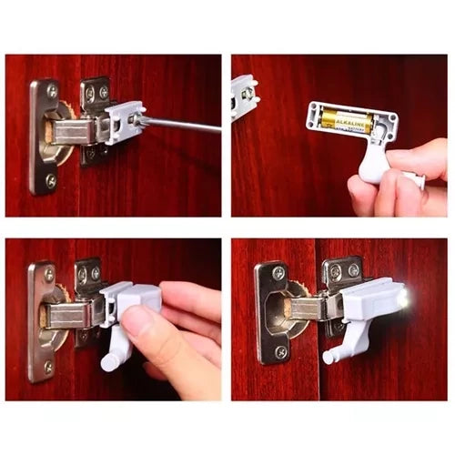 3 LED lampa veramam skapim