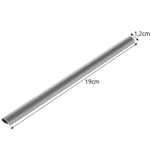 Žoga lentes klipši - pelēki