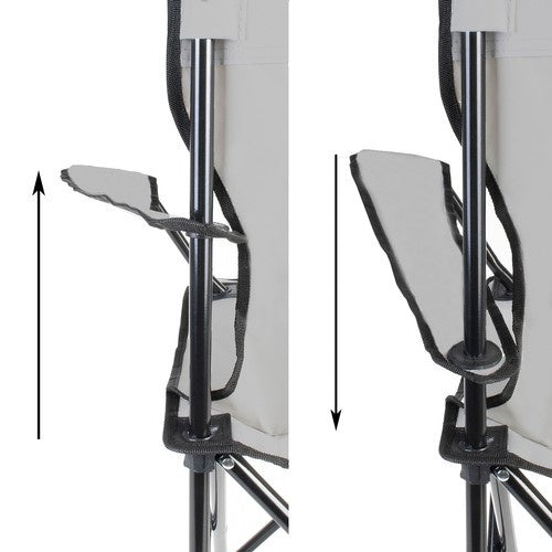 Makšķerēšanas krēsls pelēks