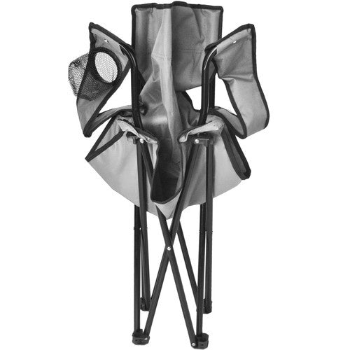 Makšķerēšanas krēsls pelēks